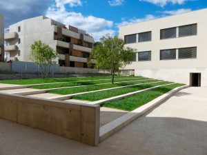 Centre soins Caveirac - gradin paysager