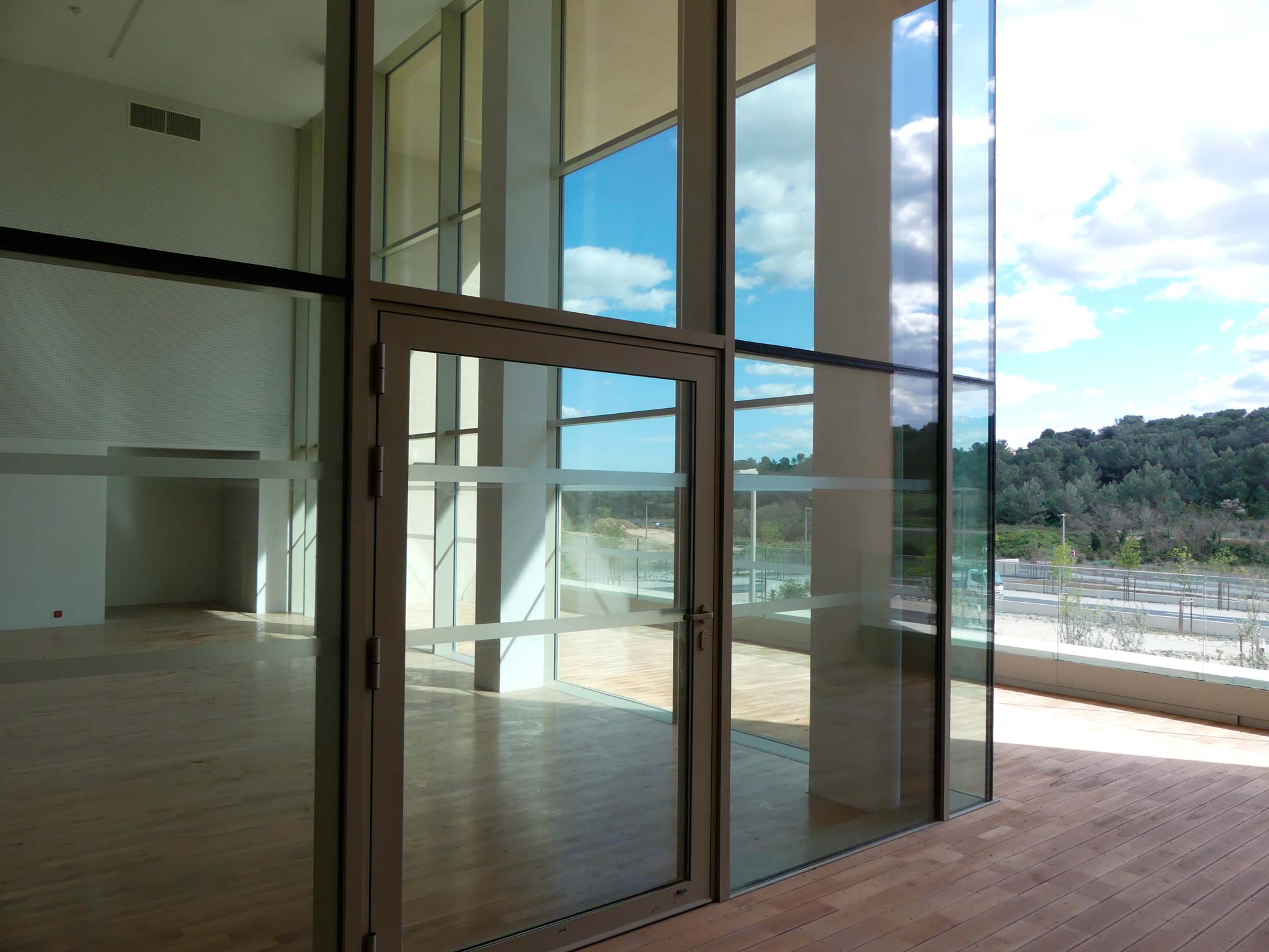 Centre soins Caveirac - loggia