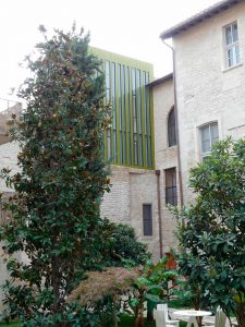 Hotel d'Arlatan - Le jardin et la surelevation