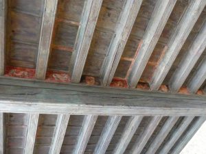 Hotel d'Arlatan - Plafond à décors XVe