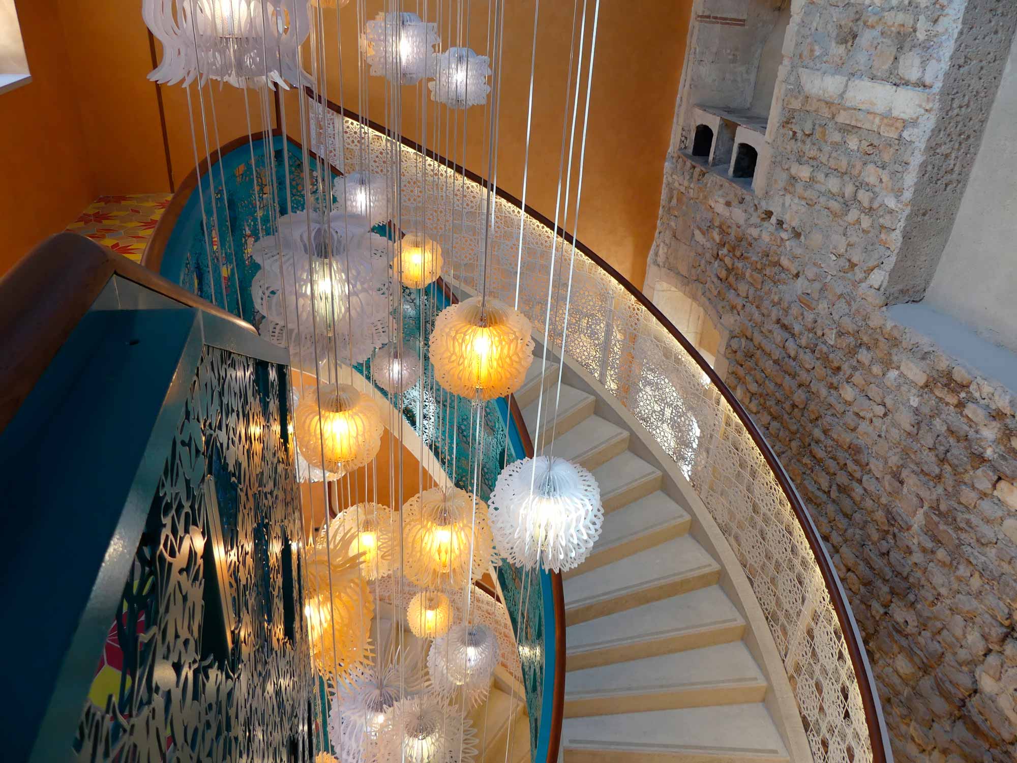 Hotel d'Arlatan - Escalier principal